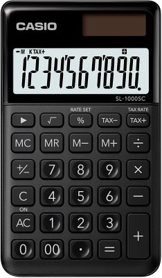 Cover Casio SL-1000SC-BK schwarz