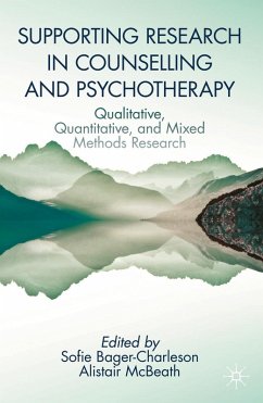 Cover Supporting Research in Counselling and Psychotherapy (eBook, PDF)