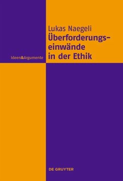 Cover Überforderungseinwände in der Ethik (eBook, ePUB)