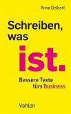 Schreiben, was ist (eBook, PDF)