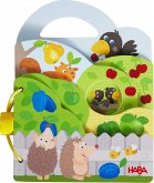 HABA 1306786001 - Holz-Babybuch Obstgarten, 5 Holzseiten