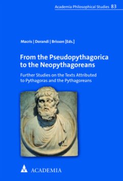 Cover From the Pseudopythagorica to the Neopythagoreans