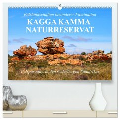 Felslandschaften besonderer Faszination - Kagga Kamma Naturreservat (hochwertiger Premium Wandkalender 2024 DIN A2 quer), Kunstdruck in Hochglanz
