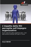 L'impatto della RSI percepita sull'impegno organizzativo