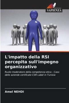 L'impatto della RSI percepita sull'impegno organizzativo - Nehdi, Amel