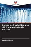 Aperçu de l'irrigation : La clé d'une endodontie réussie