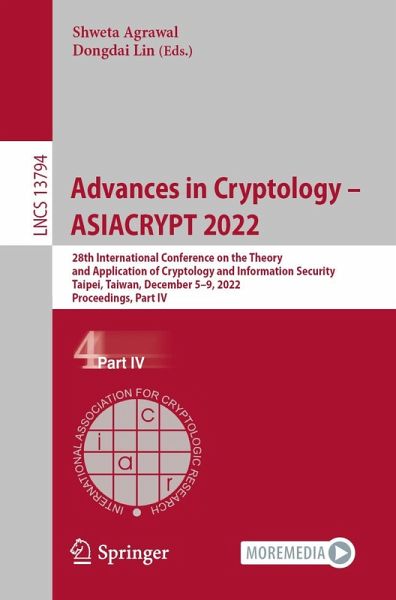 Advances in Cryptology - ASIACRYPT 2022 (eBook, PDF)