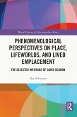 Phenomenological Perspectives on Place, Lifeworlds, and Lived Emplacement (eBook, ePUB)