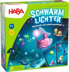 Cover HABA 1307017001 - Schwarmlichter, Reaktionsspiel, Würfelspiel