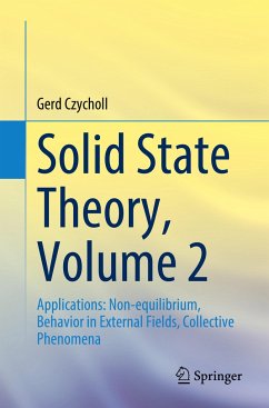 Solid State Theory, Volume 2 - Czycholl, Gerd