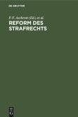 Reform des Strafrechts