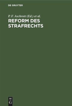 Reform des Strafrechts