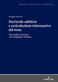 Particelle additive e articolazione informativa del testo - Esposito, Giorgia