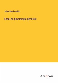 Cover Essai de physiologie générale
