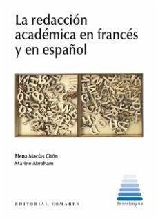 Cover La redación académica en francés y en español