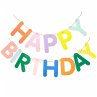 Girlande Happy Birthday, bunt FSC MIX - Bild 1