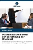 Mathematische Formel zur Berechnung der Bruchlast