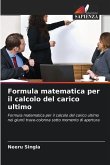 Formula matematica per il calcolo del carico ultimo