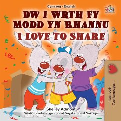 I Love to Share (Welsh English Bilingual Children's Book) - Admont, Shelley; Books, Kidkiddos