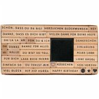 Stempelset Text, Deutsch FSC 100% Stempelset Text, Deutsch FSC 100%