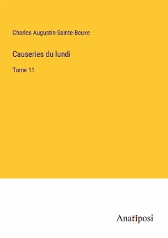 Cover Causeries du lundi
