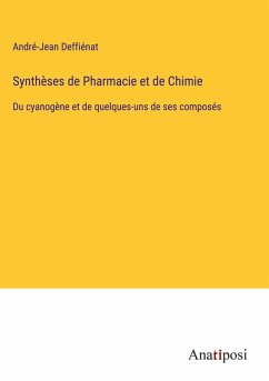Cover Synthèses de Pharmacie et de Chimie