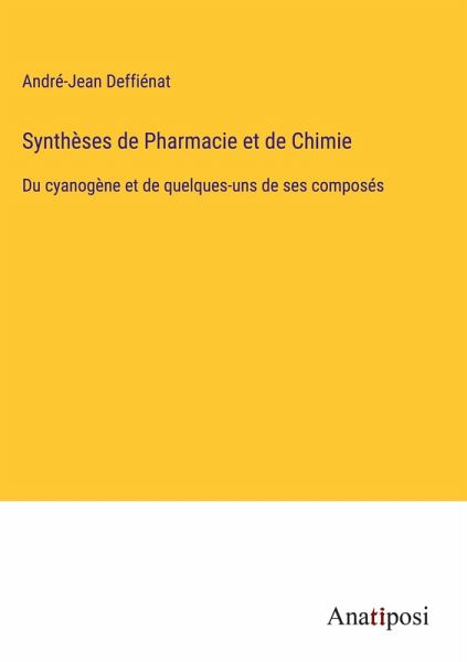 Synthèses de Pharmacie et de Chimie Synthèses de Pharmacie et de Chimie