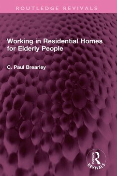 Cover Working in Residential Homes for Elderly People (eBook, ePUB)