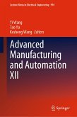 Advanced Manufacturing and Automation XII (eBook, PDF)