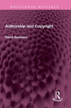 Cover Authorship and Copyright (eBook, PDF)