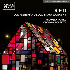 Gesamtwerk Für Klavier Solo & Duo Vol.1 - Koukl,Giorgio/Rossetti,Virginia