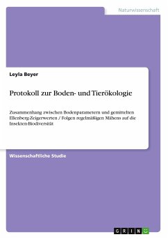Protokoll zur Boden- und Tierökologie - Beyer, Leyla