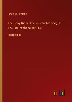 The Pony Rider Boys in New Mexico; Or, The End of the Silver Trail