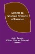 Letters to Severall Persons of Honour - Bild 1