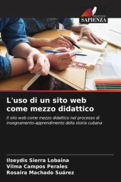 Cover L'uso di un sito web come mezzo didattico