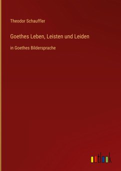 Goethes Leben, Leisten und Leiden - Schauffler, Theodor