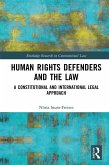 Human Rights Defenders and the Law (eBook, ePUB)