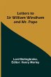 Letters to Sir William Windham and Mr.... - Bild 1