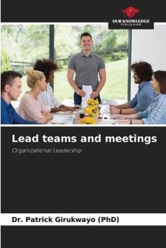 Lead teams and meetings - Girukwayo (PhD), Dr. Patrick