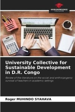 University Collective for Sustainable Development in D.R. Congo - MUHINDO SYAHAVA, Roger