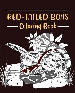 Red-Tailed Boas Coloring Book - Paperland