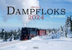 Dampfloks in Farbe Kalender 2024