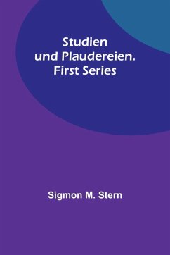 Cover Studien und Plaudereien. First Series