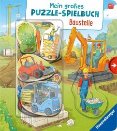 Image of Mein großes Puzzle-Spielbuch: Baustelle