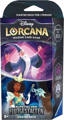 Disney Lorcana: Aufstieg der Flutgestalten - Starter Deck Amethyst und Stahl (Deutsch)