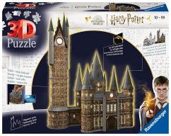Image of 3D Puzzle Harry Potter Hogwarts Schloss - Astronomieturm Night Edition