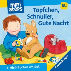 Image of ministeps: Mein erster Bücher-Würfel: Töpfchen, Schnuller, Gute Nacht (Bücher-Set)