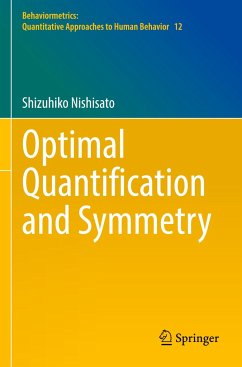 Optimal Quantification and Symmetry - Nishisato, Shizuhiko