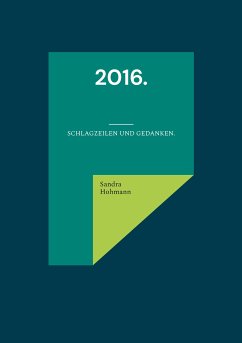 2016. (eBook, ePUB) - Hohmann, Sandra