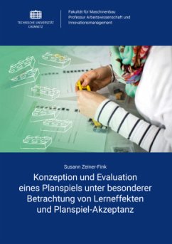 Cover Konzeption und Evaluation eines Planspiels unter besonderer Betrachtung von Lerneffekten und Planspiel-Akzeptanz